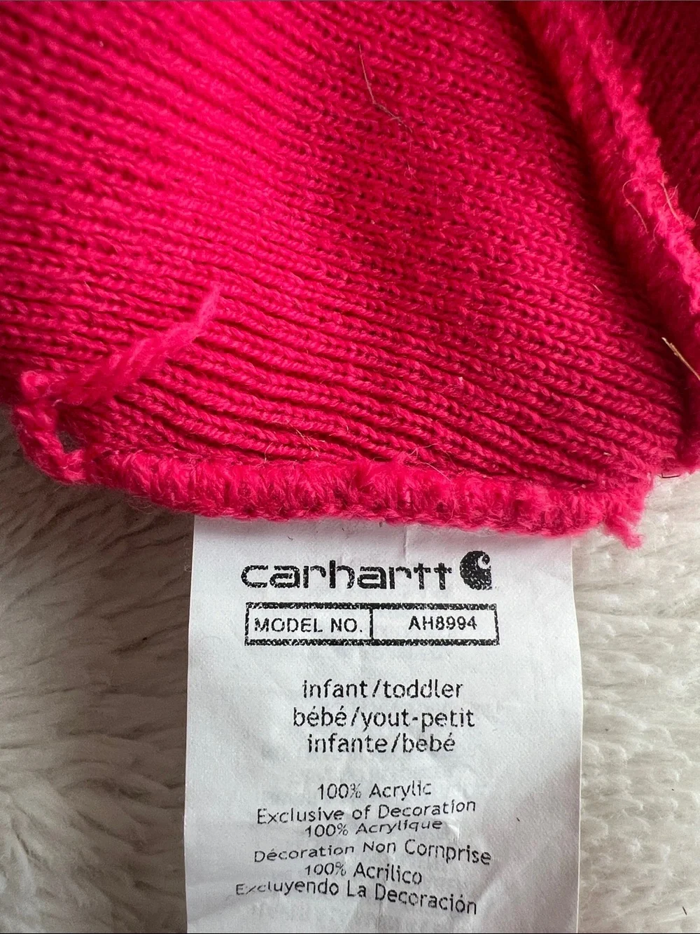 Carhartt good lightly
